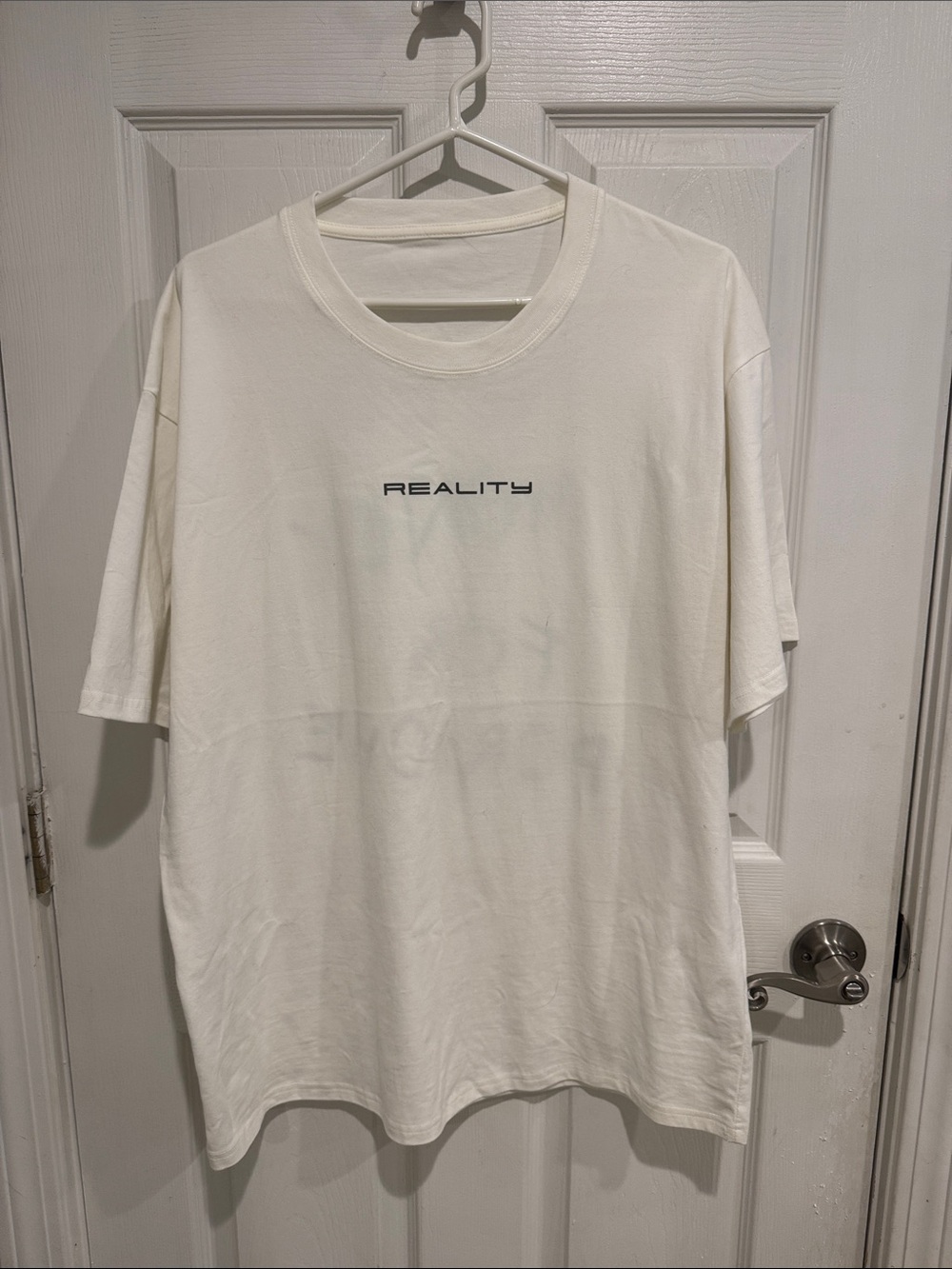 Men's Short Sleeve Crewneck Tee in White